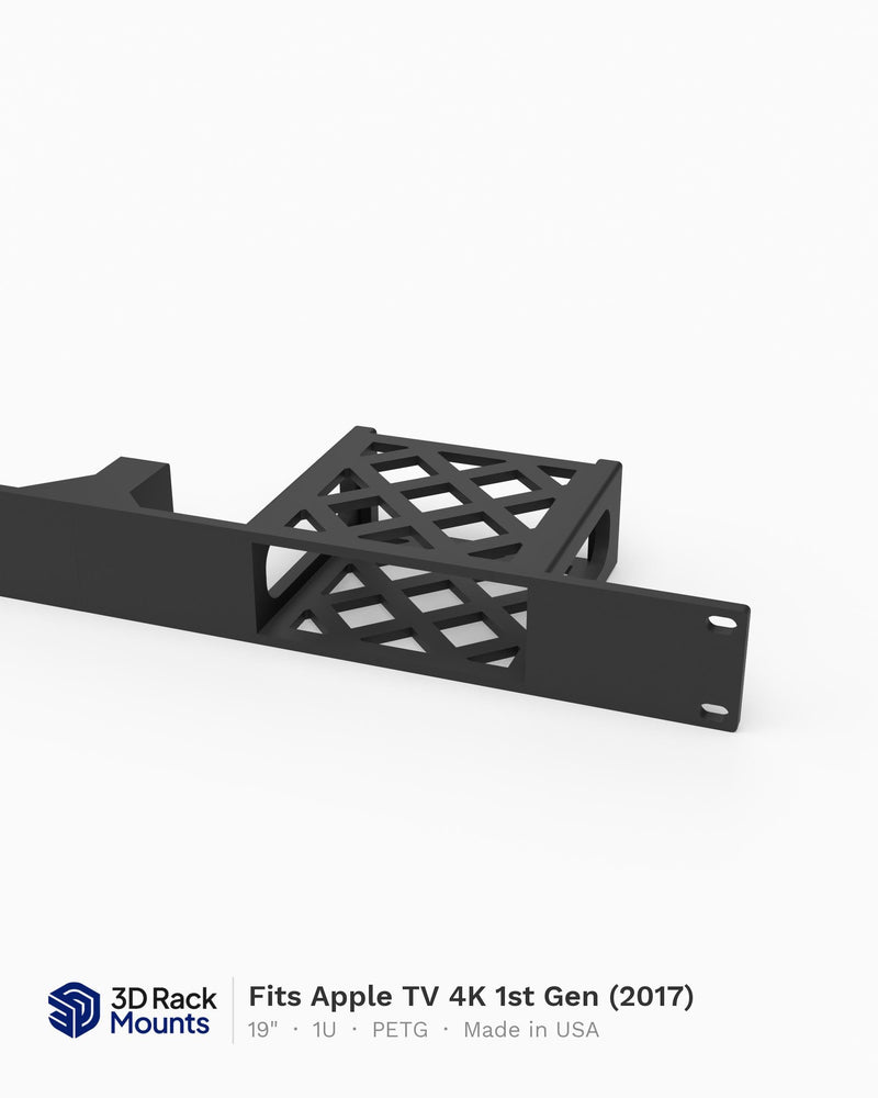 Apple TV 4K 1st Gen (2017) Rack Mount - 19" 1U (Modular)