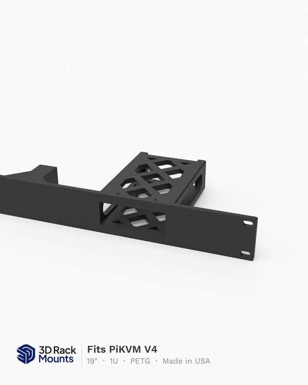 19" PiKVM V4 Mini Rack Mount - 1U (Modular)