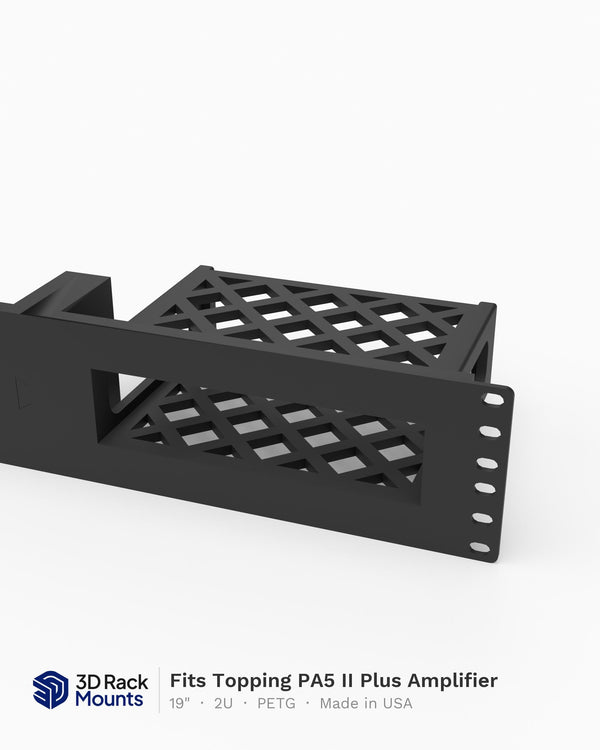 19" Topping PA5 II Plus Amplifier Rack Mount - 2U (Modular)
