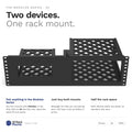 4x WiiM Pro / Pro Plus Rack Mount - 19" 3U – view 6