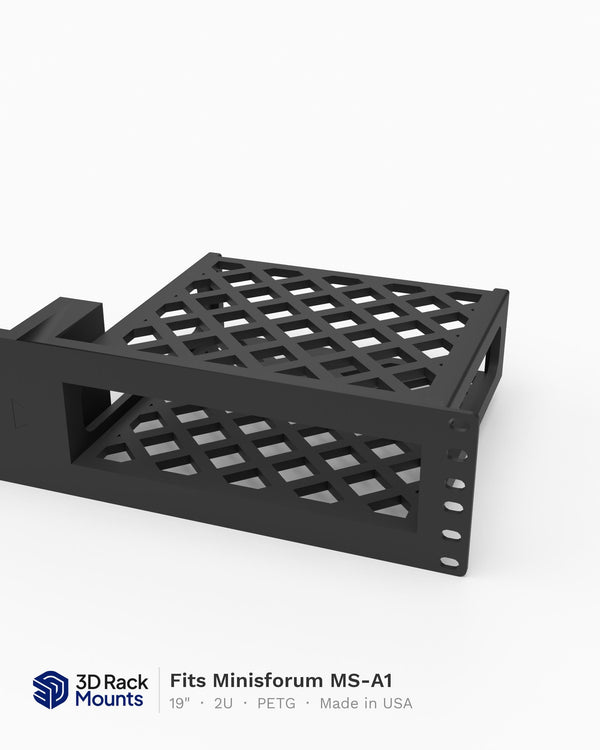 19" Minisforum MS-A1 Rack Mount- 2U Height