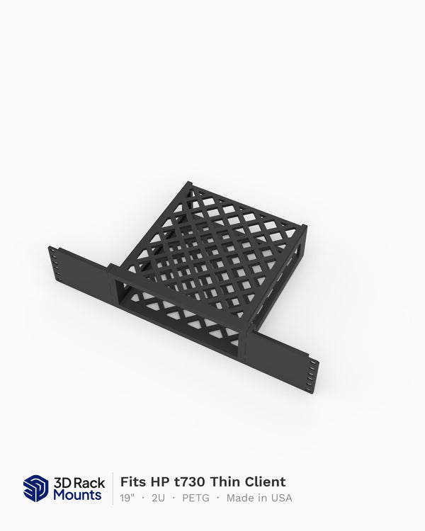 19" HP t730 Thin Client Rack Mount - 2U