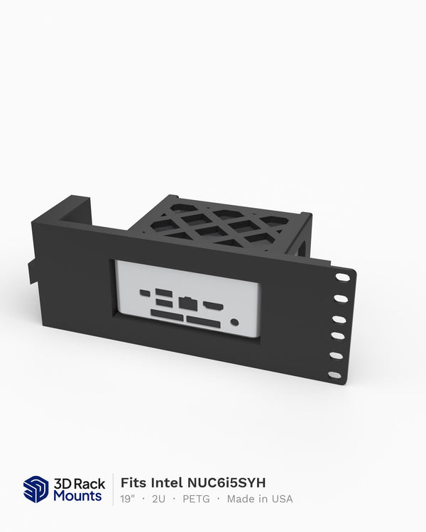 19" Intel NUC6i5SYH Rack Mount - 2U (Modular)