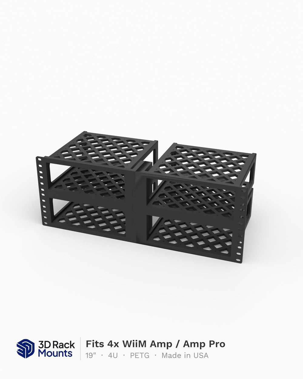 4x Wiim Amp/Amp Pro Rack Mount - 4U