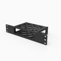 Detail of the PETG lattice venting on the Fusion G+ mini rack mount