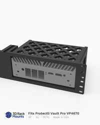 19" Protectli Vault Pro VP4670 Rack Mount - 2U (Modular)