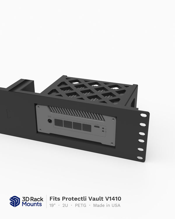 Protectli Vault V1410 19" Rack Mount - 2U (Modular)