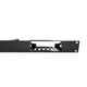 19 inch 3D printed 1U rack mount for GL.iNet Slate 7 travel router, front view