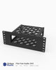 10 inch 3D printed rack mount for the Fosi Audio ZH3 DAC and headphone amp, front view