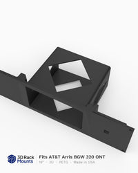 AT&T/Arris BGW 320 ONT Router Rack Mount 3U w/Keystone