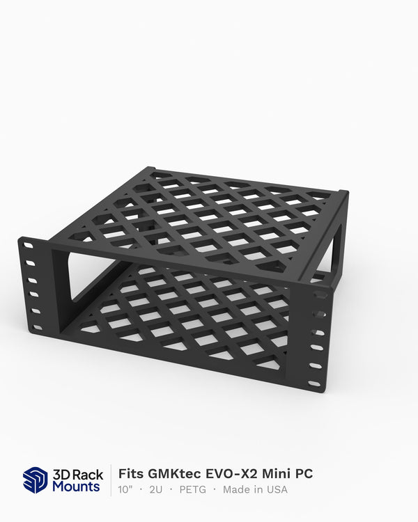 10" GMKtec EVO-X2 Mini PC Rack Mount - 2U