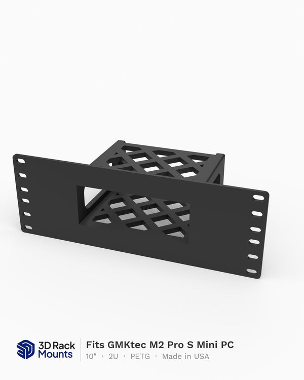 10" GMKtec M2 Pro S Mini PC Rack Mount - 2U