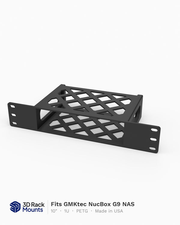 10" GMKtec NucBox G9 NAS Rack Mount - 1U