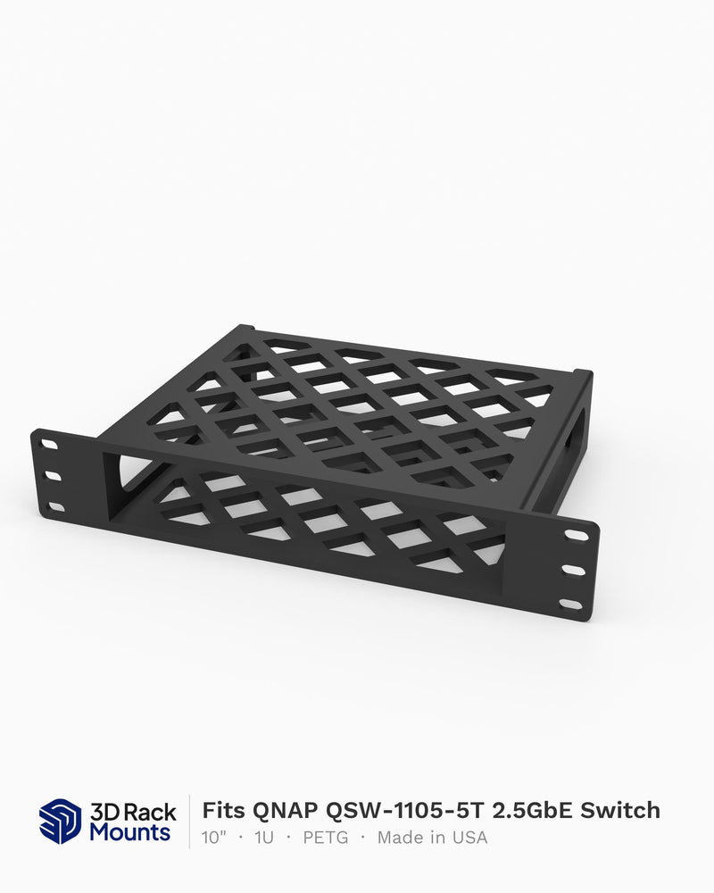 10" QNAP QSW-1105-5T 2.5GbE Switch Rack Mount - 1U