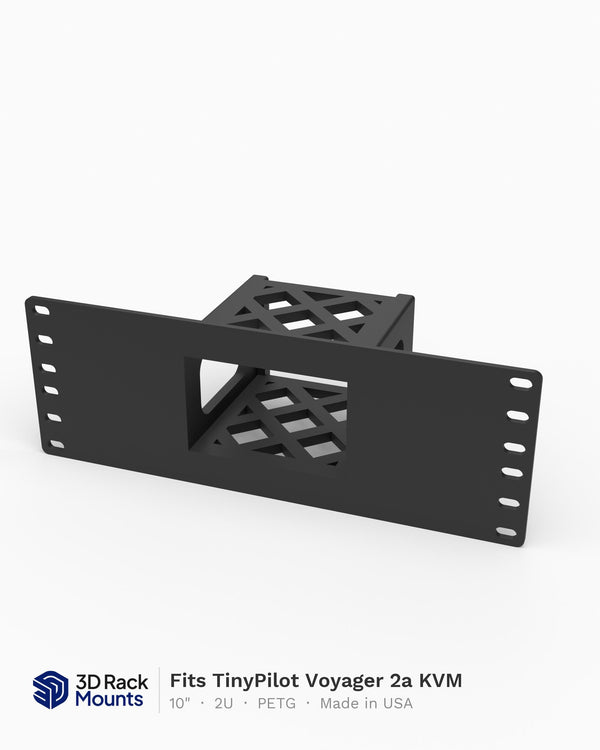 10" TinyPilot Voyager 2a KVM Rack Mount - 2U