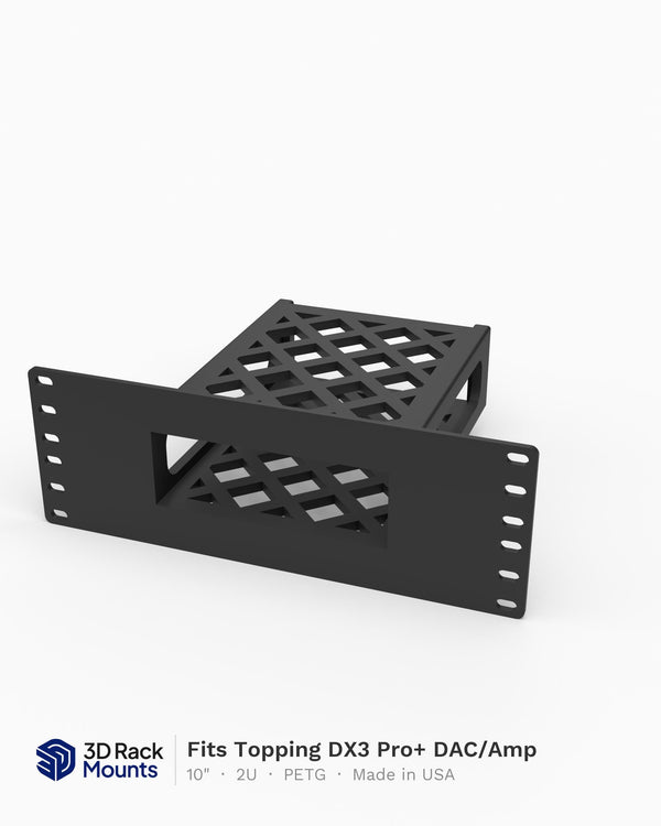 10" Topping DX3 Pro+ DAC/Amp Mini Rack Mount - 2U