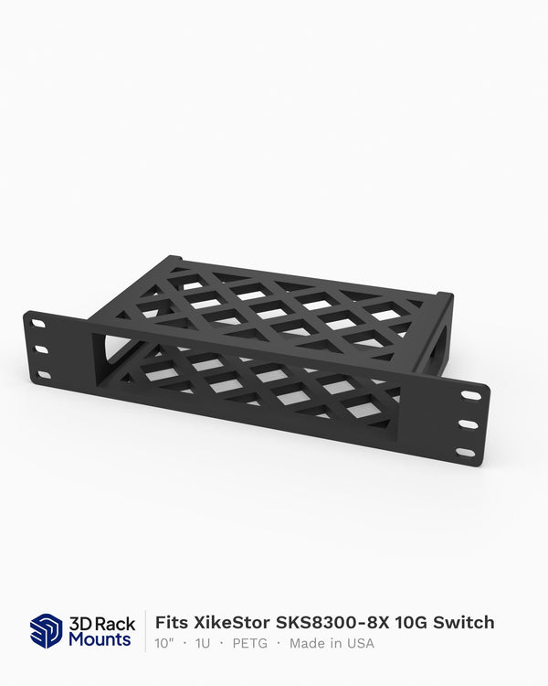 10" XikeStor SKS8300-8X 10G Switch Mini Rack Mount - 1U