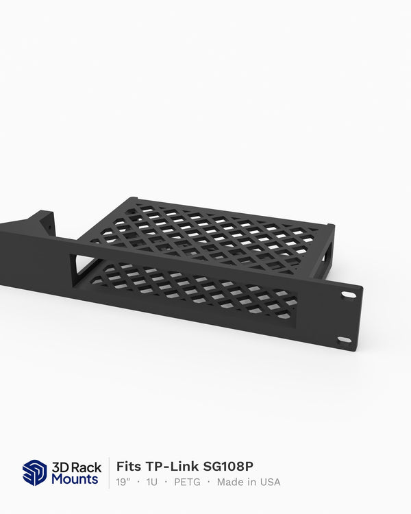 TP-Link SG108P Rack Mount 19" - 1U (Modular)