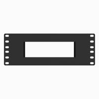 Vented lattice top and bottom of the NUC 16 Pro mini mount