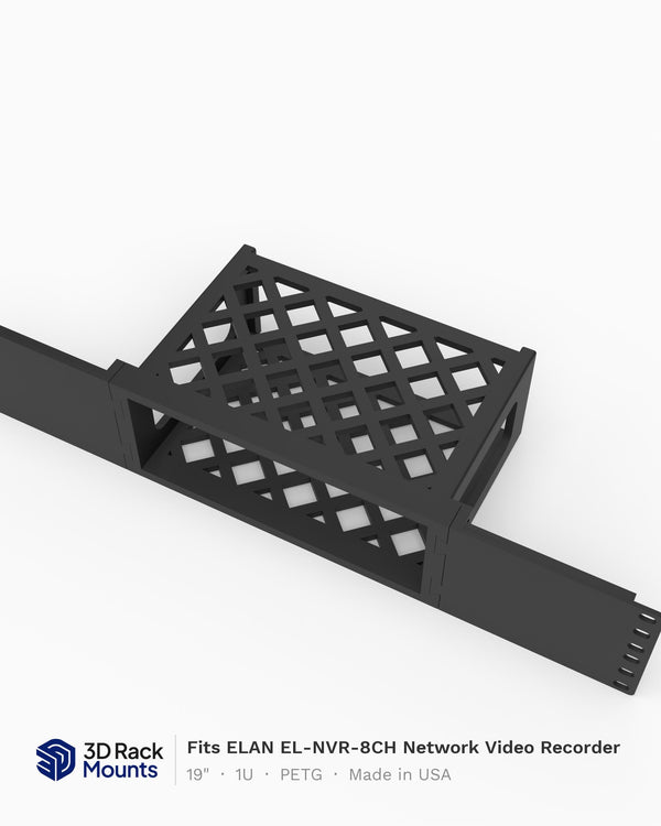 19" ELAN EL-NVR-8CH Network Video Recorder Rack Mount - 2U