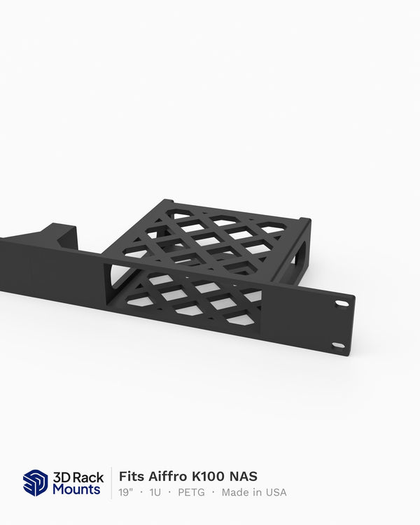 19" Aiffro K100 NAS Rack Mount - 1U (Modular)