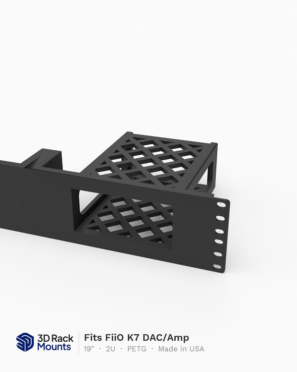 19" FiiO K7 DAC/Amp Rack Mount - 2U (Modular)