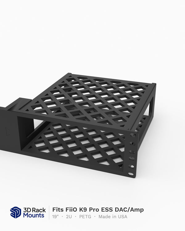 19" FiiO K9 Pro ESS DAC/Amp Rack Mount - 2U (Modular)