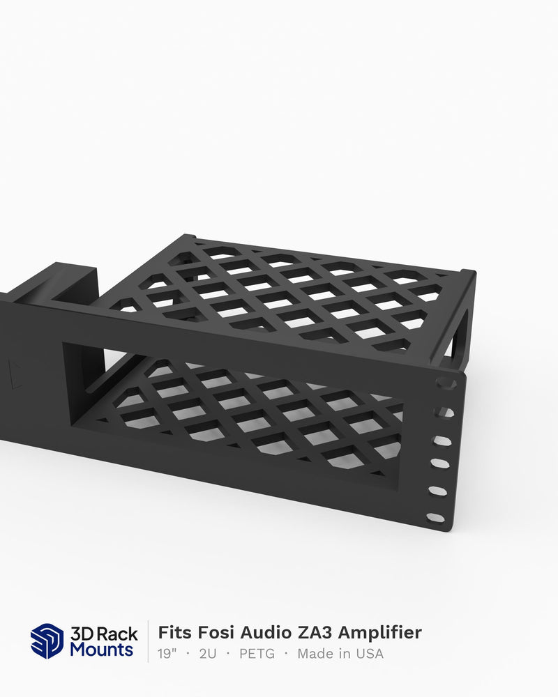 19" Fosi Audio ZA3 Amplifier Rack Mount - 2U (Modular)