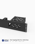 19" Topping DX3 Pro+ DAC/Amp Rack Mount - 2U (Modular)
