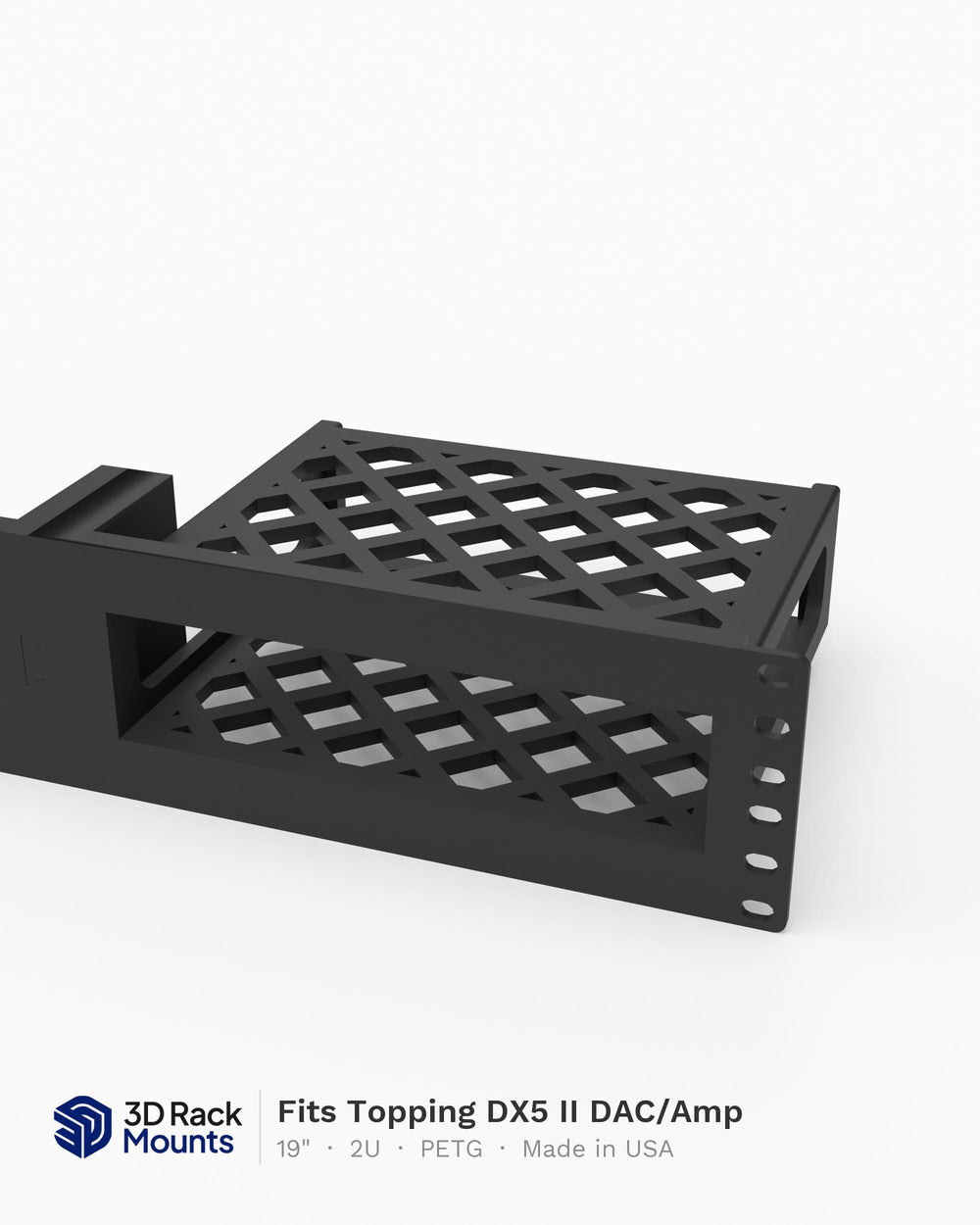 19" Topping DX5 II DAC/Amp Rack Mount - 2U (Modular)