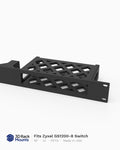 19" Zyxel GS1200-8 Switch Rack Mount - 1U (Modular)