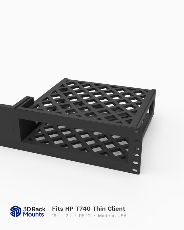 HP T740 Thin Client 19" Rack Mount - 2U (Modular)