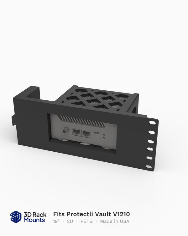 19" Protectli Vault V1210 Rack Mount - 2U (Modular)