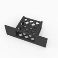 Top view of the 10 inch Intel NUC 2U mini rack mount