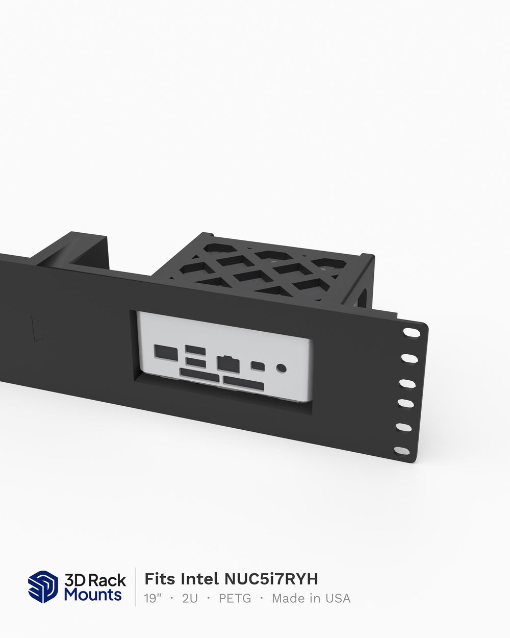 19" Intel NUC5i7RYH Rack Mount - 2U (Modular)