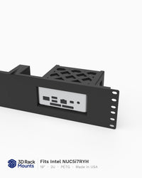 19" Intel NUC5i7RYH Rack Mount - 2U (Modular)