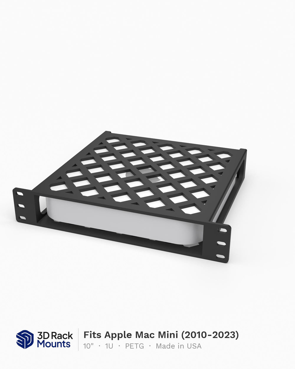 Apple Mac Mini (2010 - 2023) 10" Mini Rack Mount - 1U