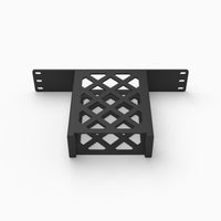 Rear view of the Fosi Audio V3 Mono 1U mini rack mount