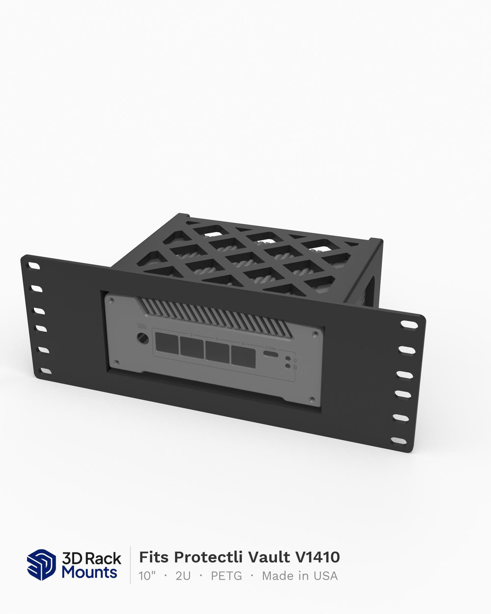Protectli Vault V1410 10" Mini Rack Mount - 2U (Modular)