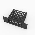 Top view of the Protectli VP2430 10 inch rack mount lattice cradle
