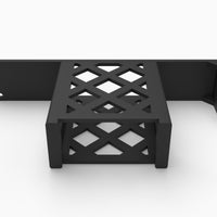 Rear view of the Nokia G-010G-A rack mount lattice cradle