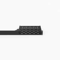 19 inch rack mount for TP-Link Omada ES206XPP-M2, three quarter view