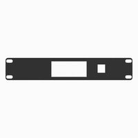 10" Lutron Smart Bridge & Smart Bridge Pro Mini Rack Mount - 1U with Keystone – view 5