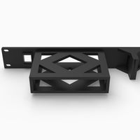 19" Unifi Switch Flex Mini 2.5G Rack Mount - w/1 Keystone Jack 1U (Modular) – view 4
