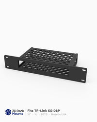 TP-Link SG108P Rack Mount 10" Mini Rack - 1U