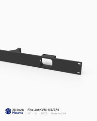 JetKVM 19" Rack Mount 1/2/3/4 Configuration - 1U (Modular)