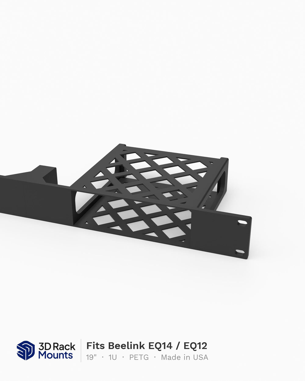 19" Beelink EQ14 Mini PC Rack Mount - 1U (Modular)
