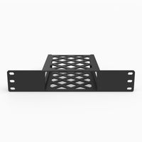 Fosi Audio V3 Mono rack mount, angled view showing the vented tray