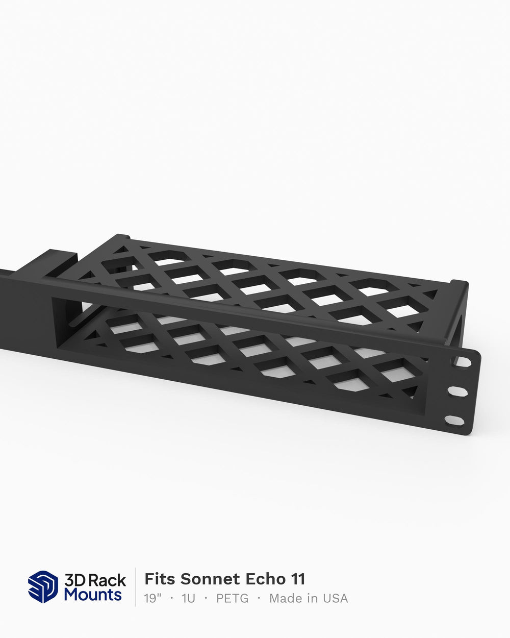 19" Sonnet Echo 11 Thunderbolt 4 Dock Rack Mount - 1U (Modular)