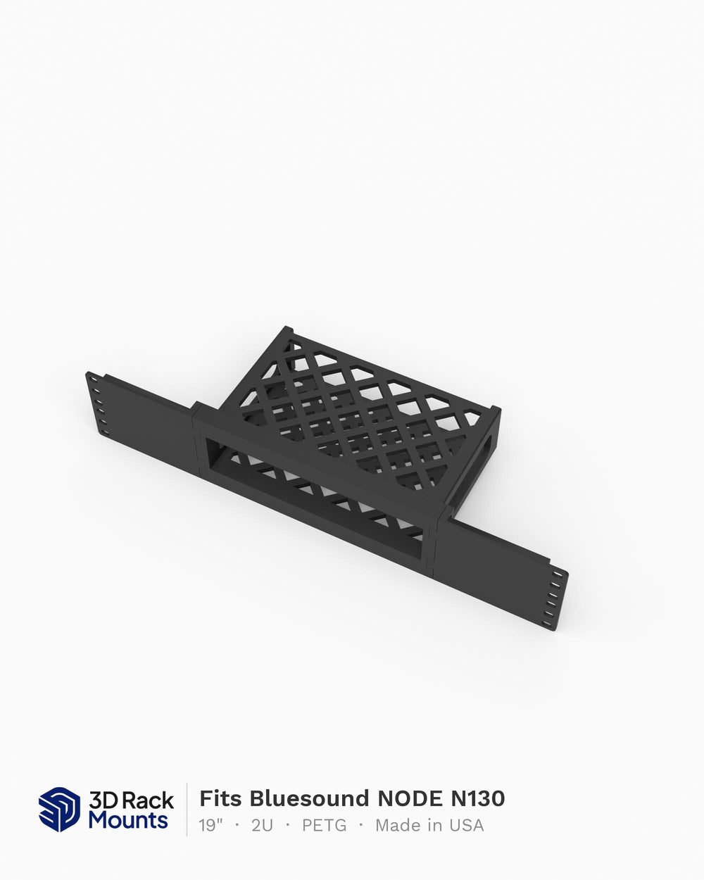19" Bluesound NODE (N130) Music Streamer Rack Mount - 2U